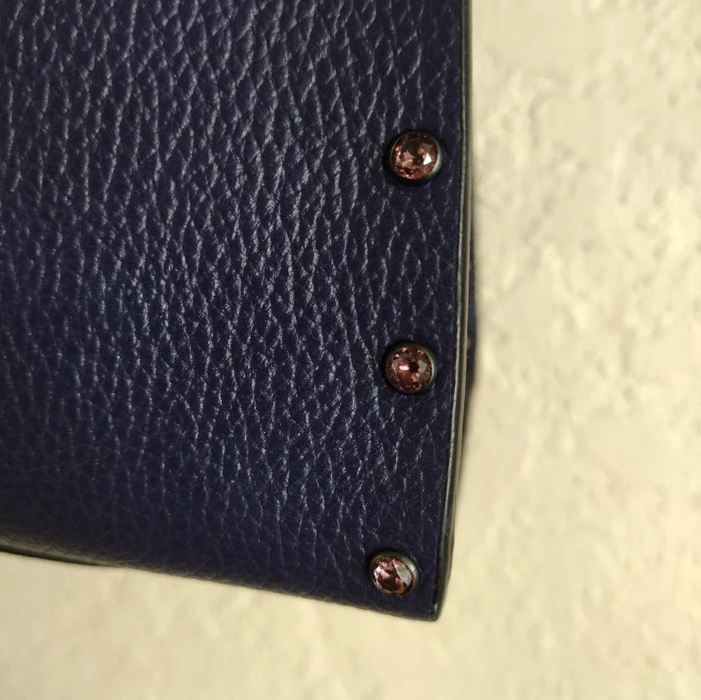 Coach Charlie Carryall With Crystal Rivets - Picture 12 of 16